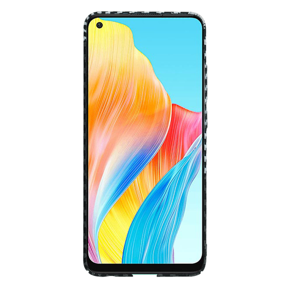 Θήκη για Oppo A78 4G, Techsuit, Carbonite FiberShell, Μαύρο Γκρι
