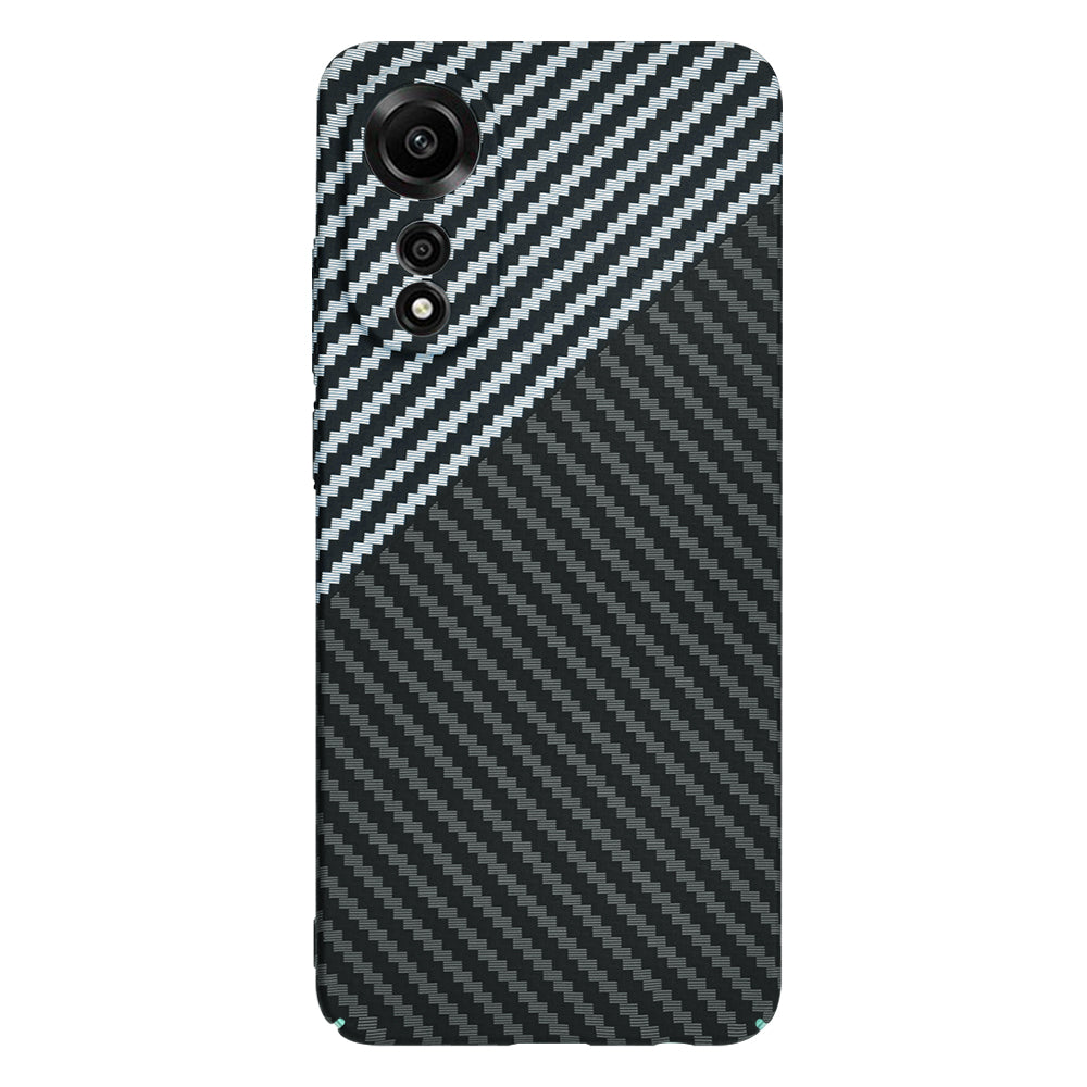 Θήκη για Oppo A78 4G, Techsuit, Carbonite FiberShell, Μαύρο Γκρι
