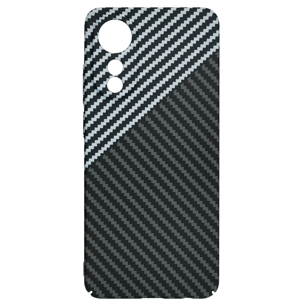 Θήκη για Oppo A78 4G, Techsuit, Carbonite FiberShell, Μαύρο Γκρι