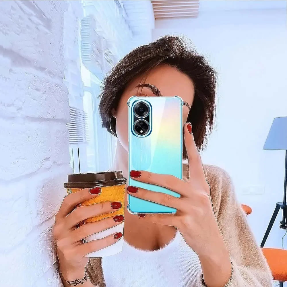 Θήκη για Oppo A98, Techsuit, Ανθεκτική σε Κρούσεις Διαφανής, Διάφανη
