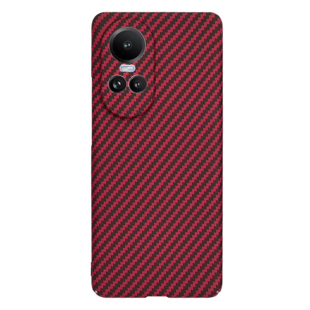 Θήκη για Oppo Reno10 / Reno10 Pro, Techsuit, Carbonite FiberShell, Κόκκινο