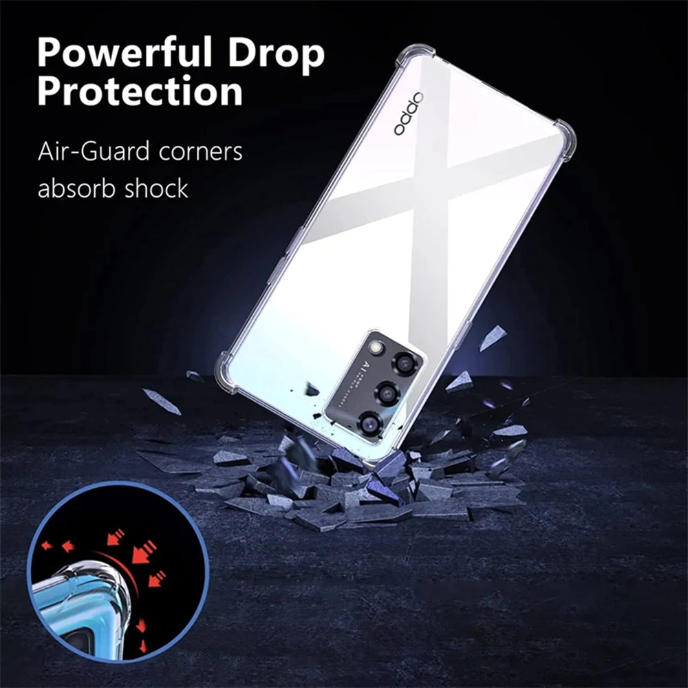 Θήκη για Oppo Reno10 / Reno10 Pro, Techsuit, Ανθεκτική σε Κρούσεις Διαφανής, Διάφανη