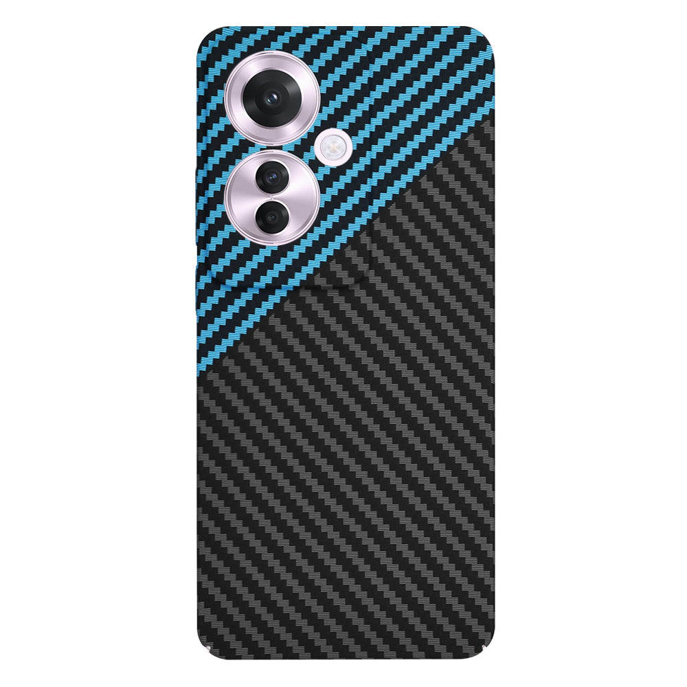 Θήκη για Oppo Reno11 F, Techsuit, Carbonite FiberShell, Μαύρο Μπλε