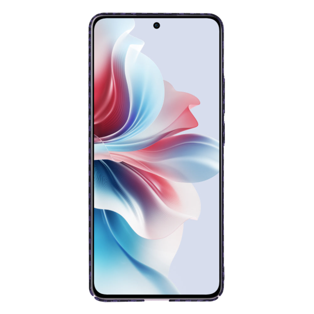 Θήκη για Oppo Reno11 F, Techsuit, Carbonite FiberShell, Μωβ