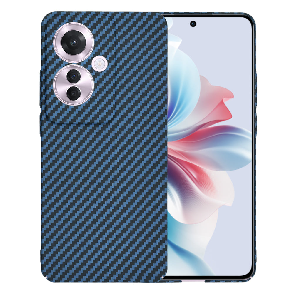 Θήκη για Oppo Reno11 F, Techsuit, Carbonite FiberShell, Τυρκουάζ