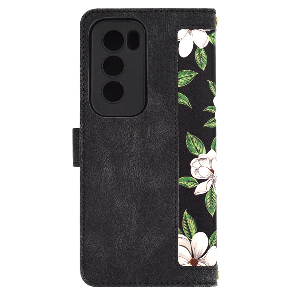 Θήκη για Oppo Reno12 Pro, Techsuit, FlipCraft, Μαύρο