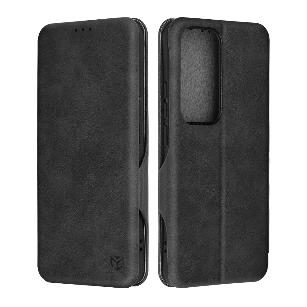Θήκη για Oppo Reno12 Pro, Techsuit, Safe Wallet Plus, Μαύρο