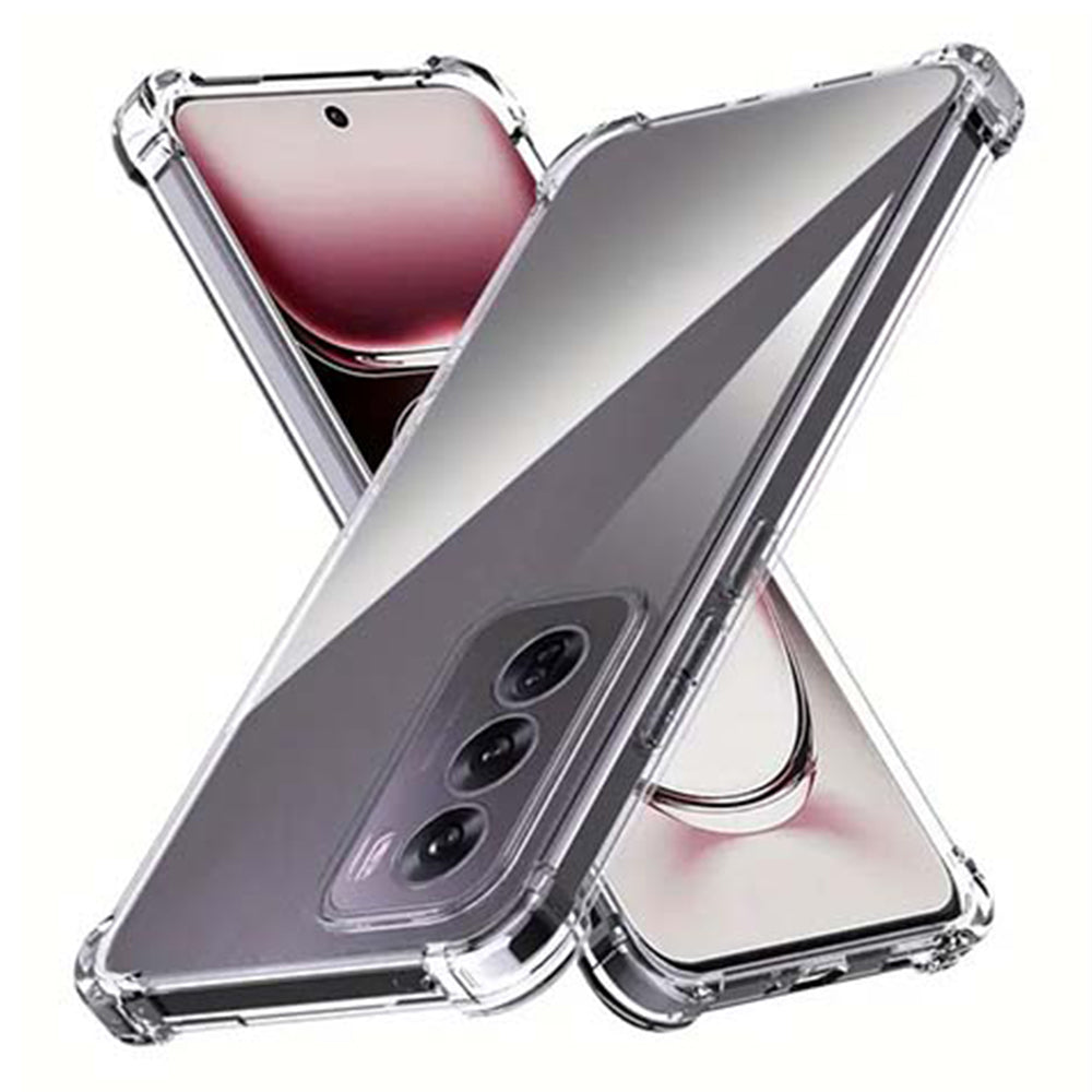 Θήκη για Oppo Reno12 Pro, Techsuit, Ανθεκτική σε Κρούσεις Διαφανής, Διάφανη