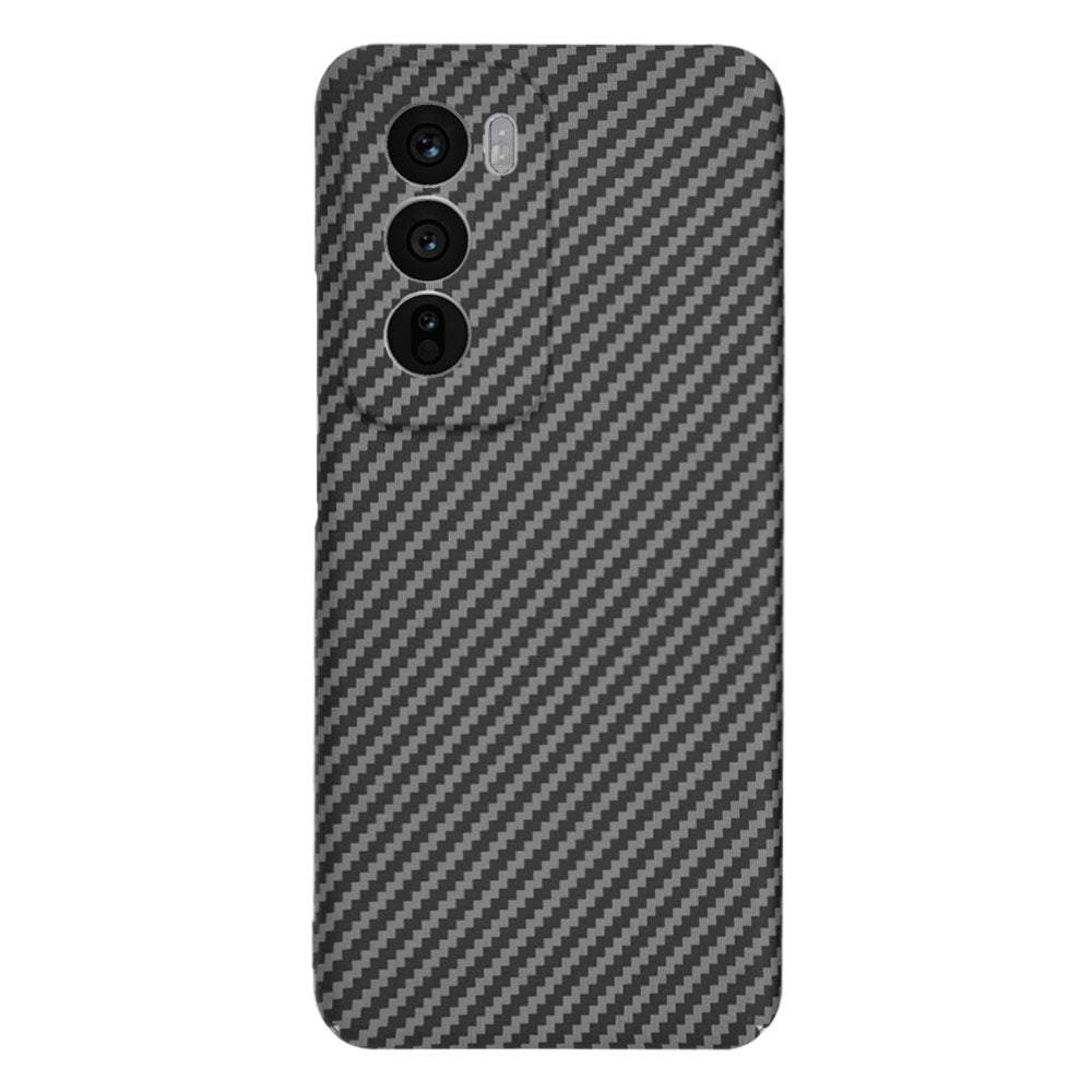 Θήκη για Oppo Reno12, Techsuit, Carbonite FiberShell, Μαύρο