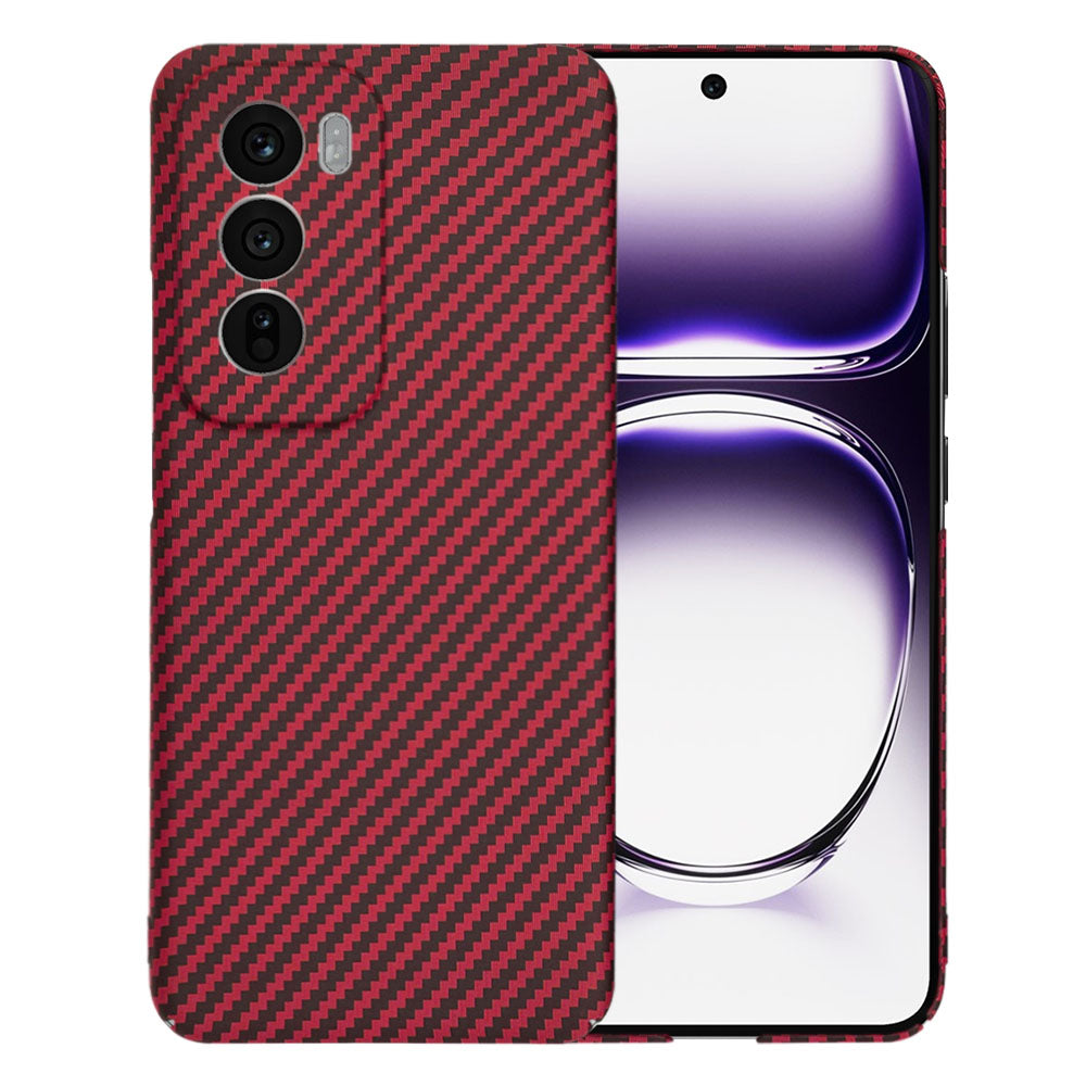 Θήκη για Oppo Reno12, Techsuit, Carbonite FiberShell, Κόκκινο