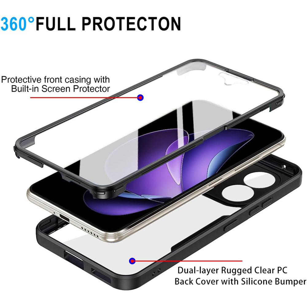 Θήκη για Oppo Reno13 FS 5G / Reno13 F 4G / Reno13 F, Techsuit, ColorVerse 360, Μπλε