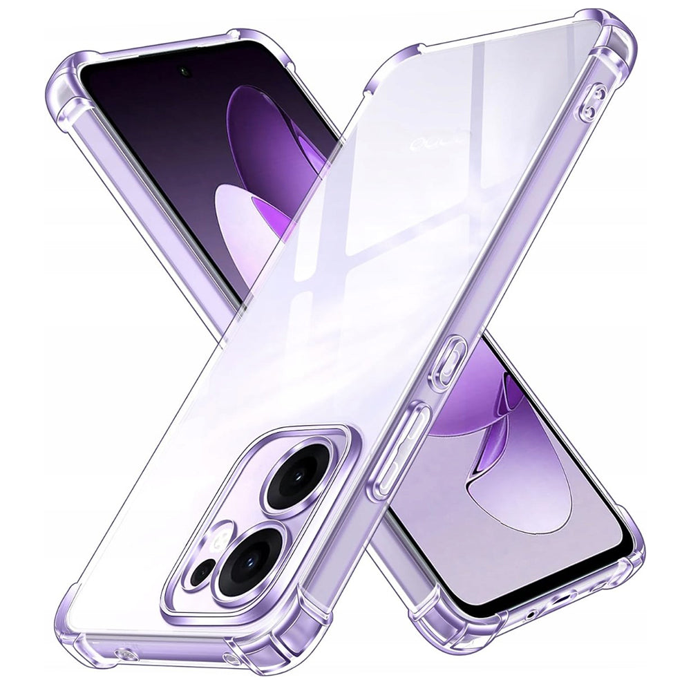 Θήκη για Oppo Reno13 FS 5G / Reno13 F 4G / Reno13 F, Techsuit, Ανθεκτική σε Κρούσεις Διαφανής, Διάφανη