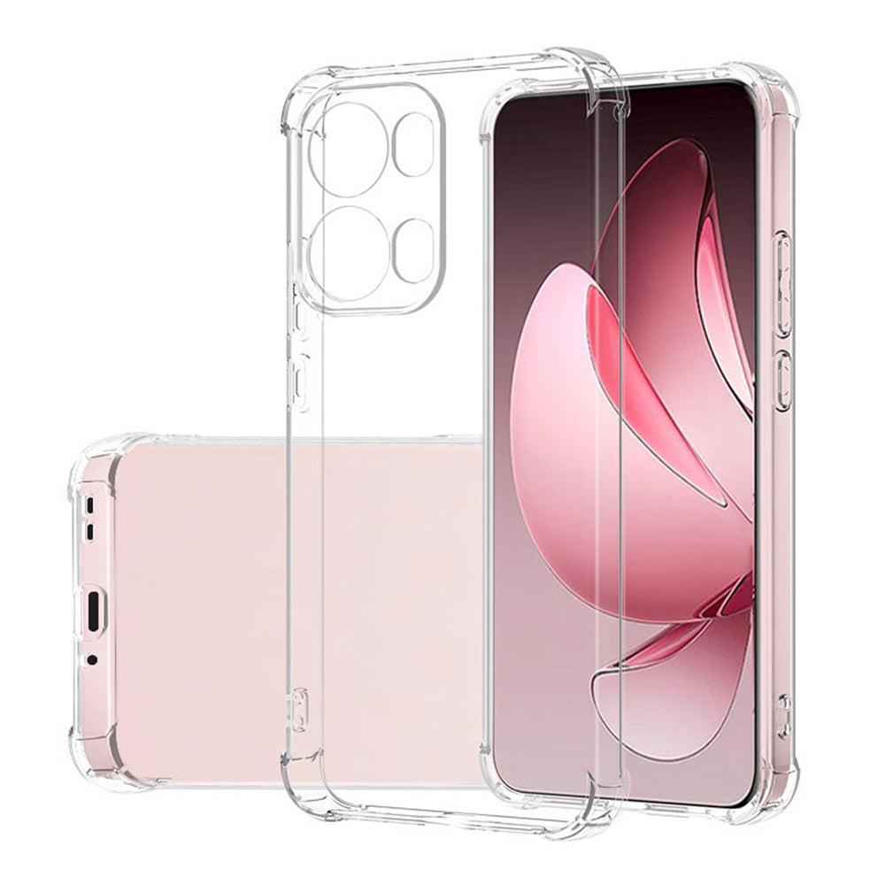 Θήκη για Oppo Reno13 Pro, Techsuit, Ανθεκτική σε Κρούσεις Διαφανής, Διάφανη