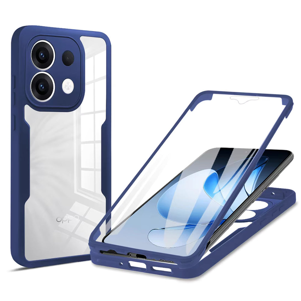 Θήκη για Oppo Reno13, Techsuit, ColorVerse 360, Μπλε
