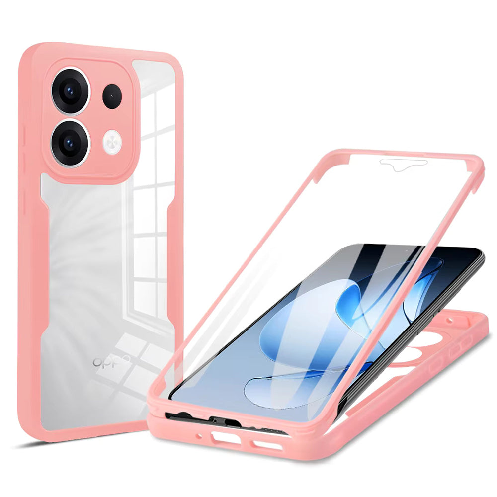 Θήκη για Oppo Reno13, Techsuit, ColorVerse 360, Ροζ