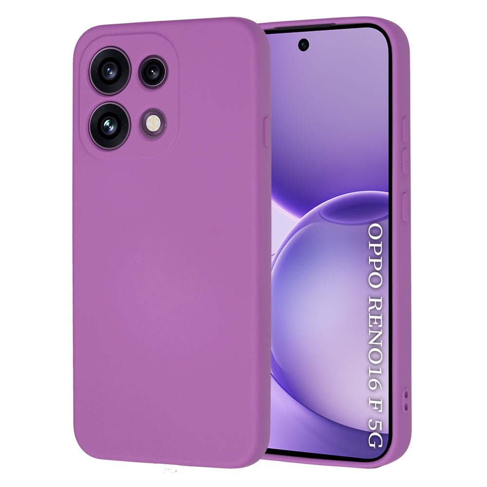 Θήκη για Oppo Reno16 F / Reno16 FS, Techsuit, SoftFlex, Μωβ