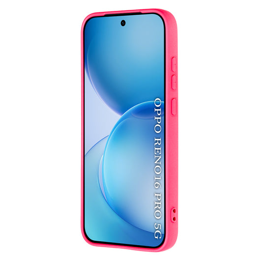 Case for Oppo Reno16 Pro, Techsuit, SoftFlex, Dark Pink