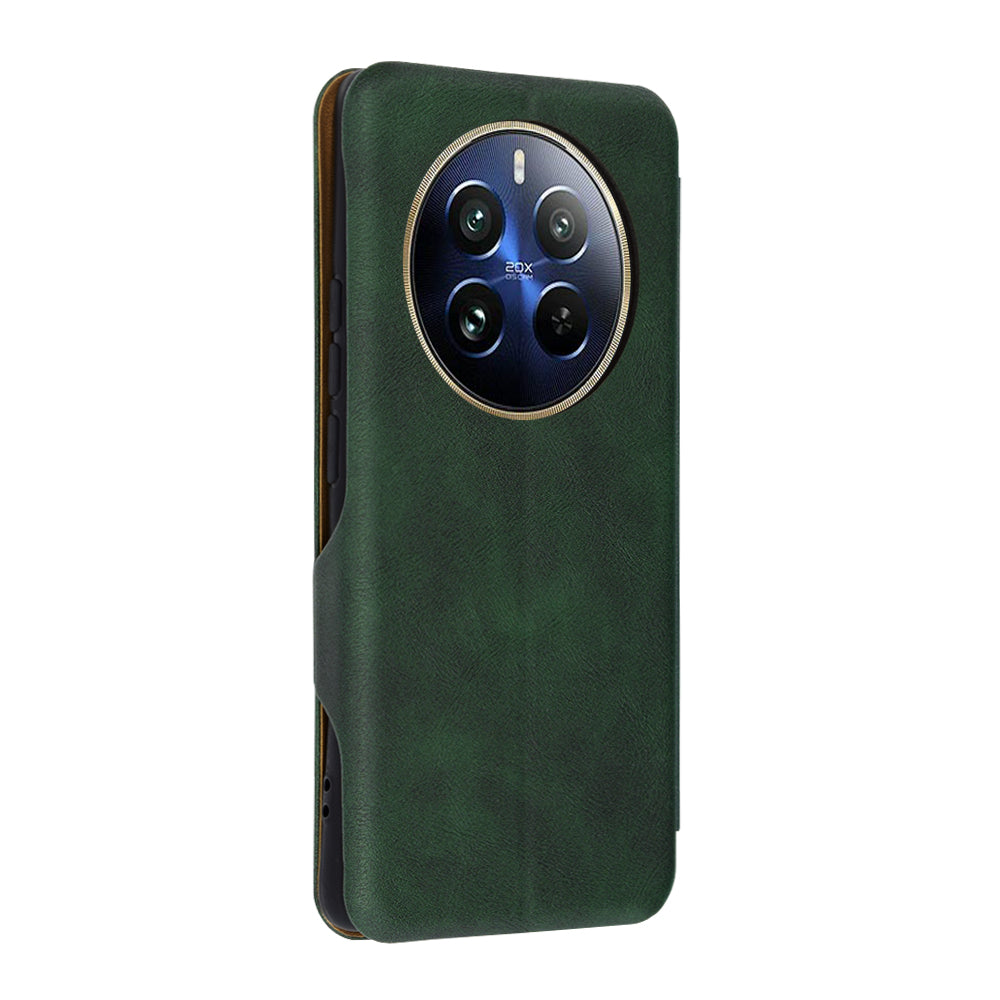 Θήκη για Realme 12 Pro / 12 Pro+, Techsuit, Safe Wallet Plus, Πράσινο