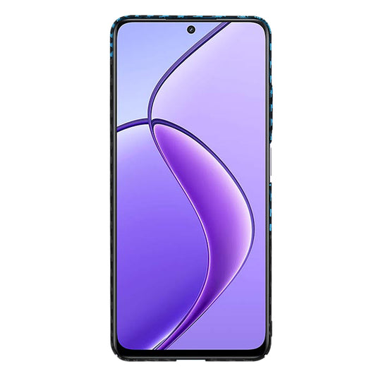 Θήκη για Realme 12x / 12, Techsuit, Carbonite FiberShell, Μαύρο Μπλε