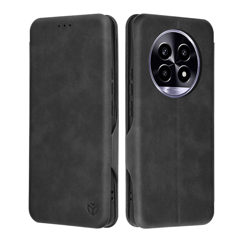 Θήκη για Realme 13 Pro / 13 Pro+, Techsuit, Safe Wallet Plus, Μαύρο