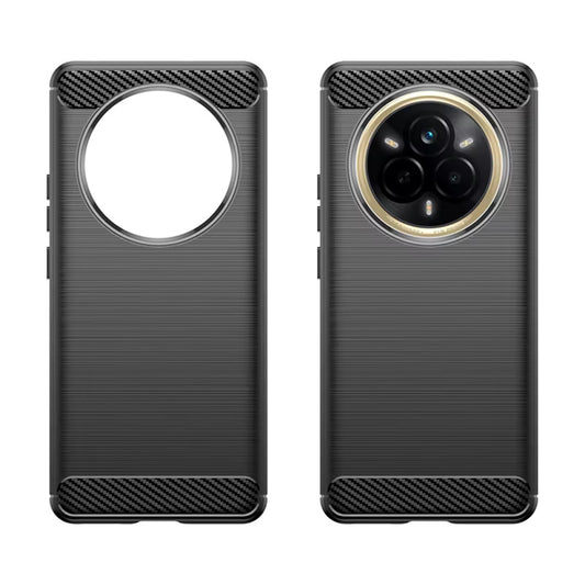 Case for Realme 14 Pro, Techsuit, Carbon, Black
