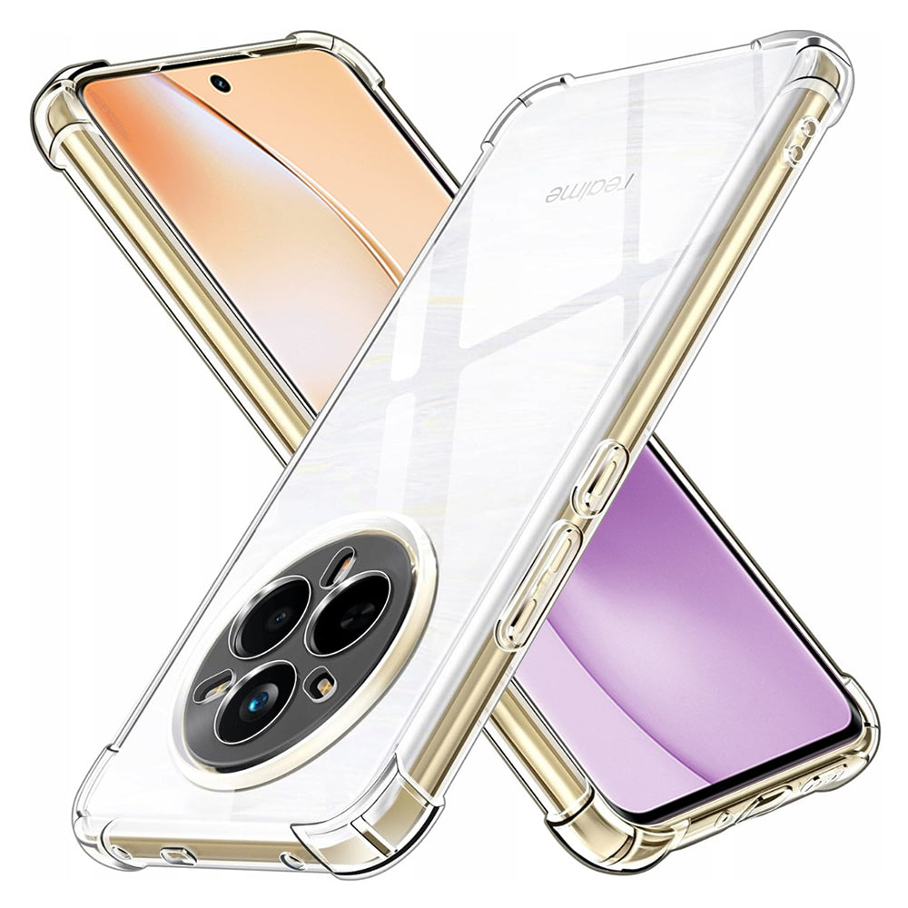 Θήκη για Realme 14 Pro, Techsuit, Ανθεκτική σε Κρούσεις Διαφανής, Διάφανη