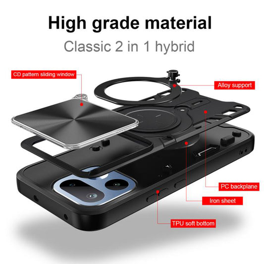 Θήκη για Realme 16 Pro, Techsuit, CamGuard Pro, Μαύρο