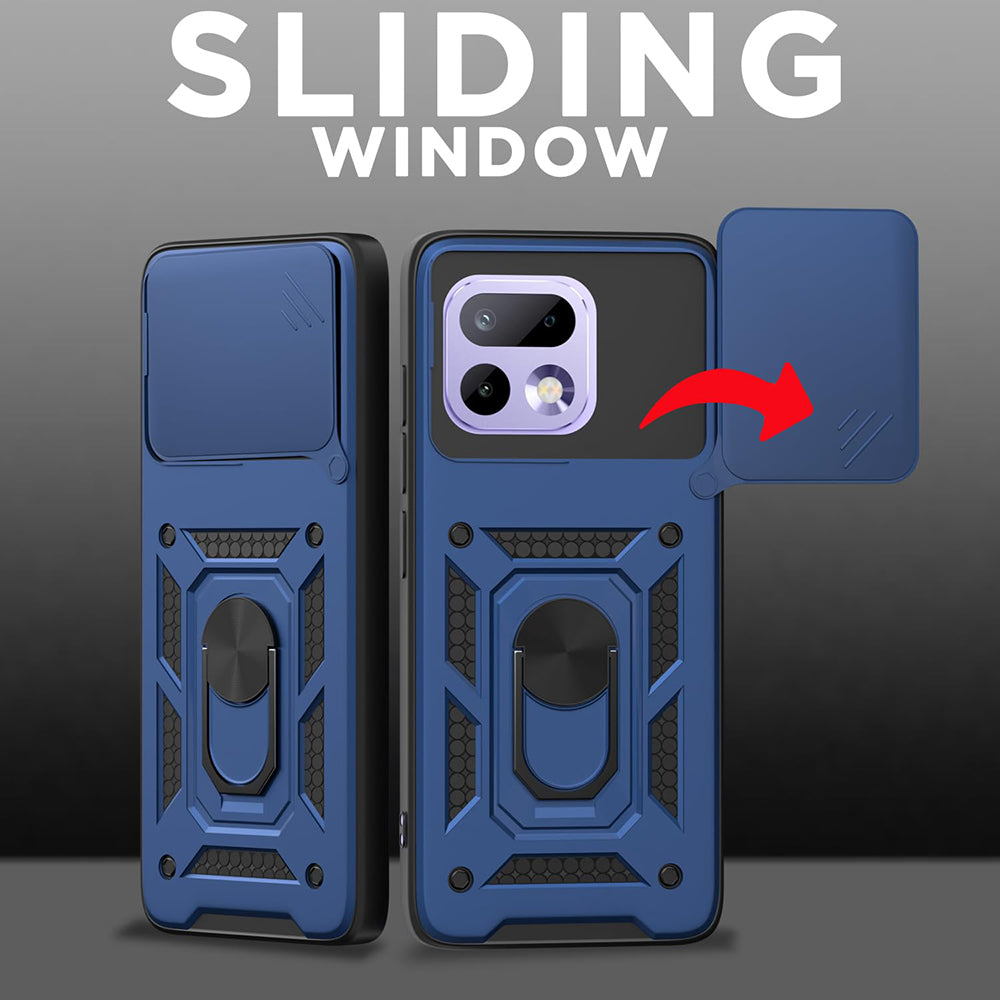 Θήκη για Realme 16 Pro, Techsuit, CamShield, Μπλε