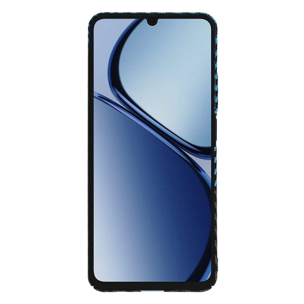 Θήκη για Realme C63 / C61, Techsuit, Carbonite FiberShell, Μαύρο Μπλε