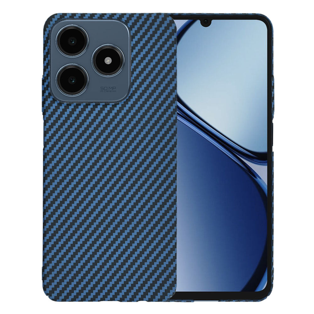 Θήκη για Realme C63 / C61, Techsuit, Carbonite FiberShell, Τυρκουάζ