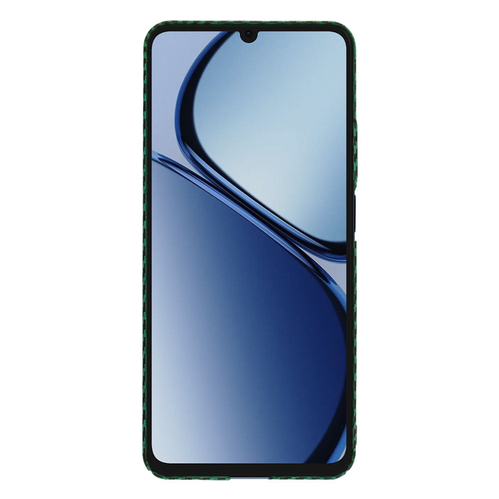 Θήκη για Realme C63 / C61, Techsuit, Carbonite FiberShell, Πράσινο