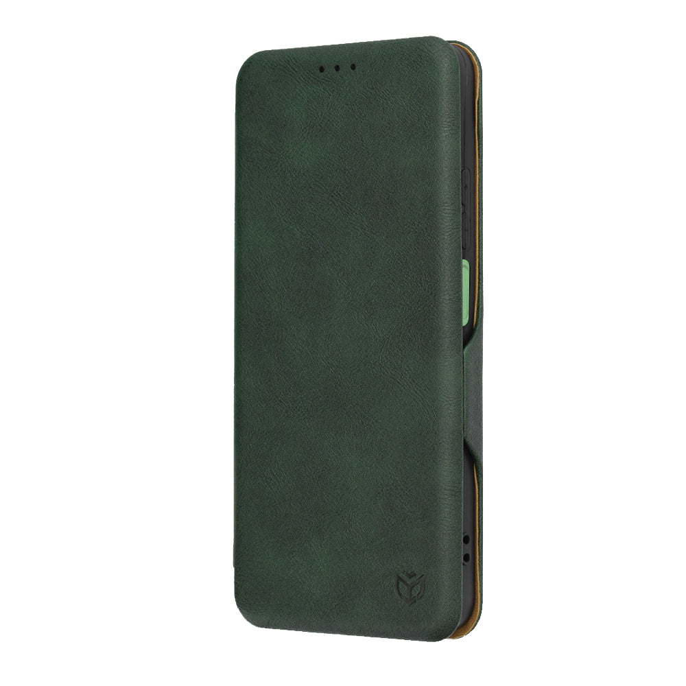 Θήκη για Realme C67 4G, Techsuit, Safe Wallet Plus, Πράσινο
