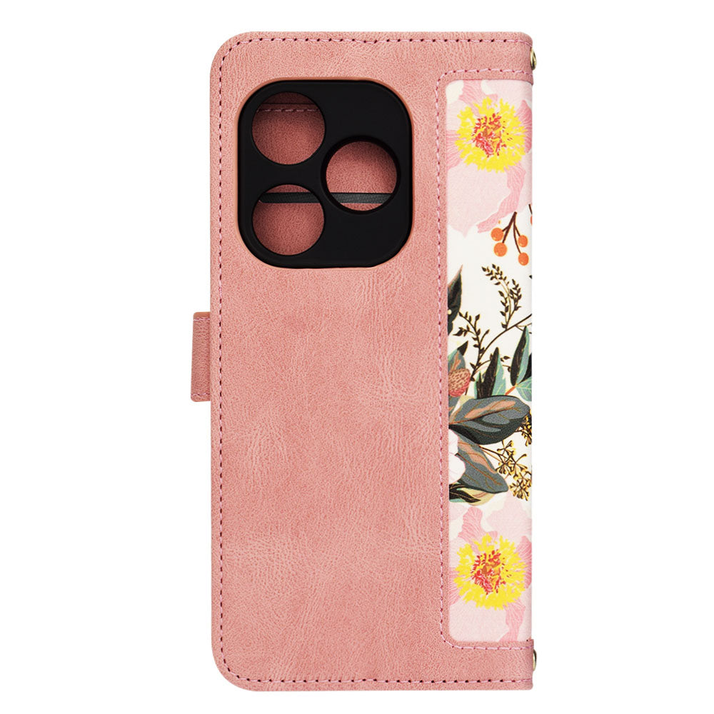 Θήκη για Realme GT 6T / GT 6, Techsuit, FlipCraft, Ροζ