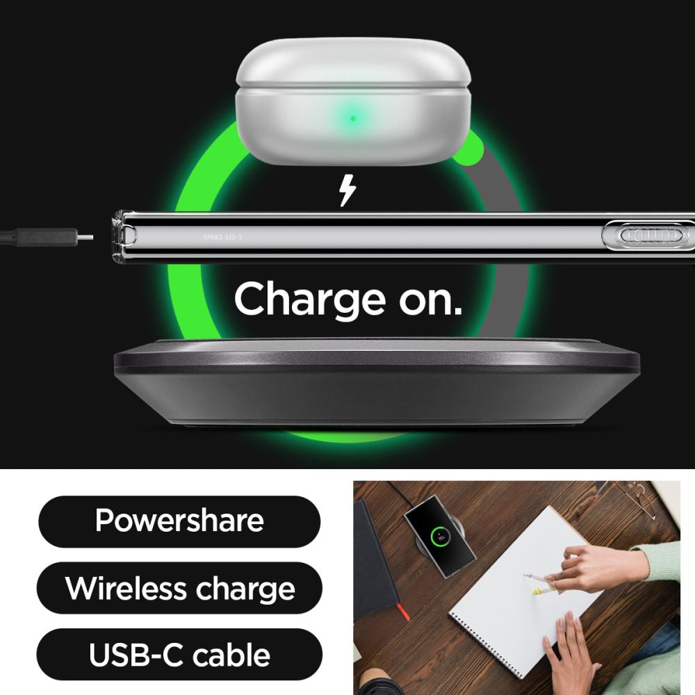 Θήκη για Samsung Galaxy S24 Ultra S928, Spigen, υγρό κρύσταλλο, διαφανής ACS07283