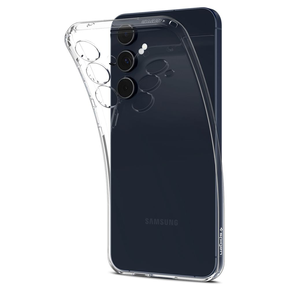 Θήκη για Samsung Galaxy A55 5G A556, Spigen, υγρό κρύσταλλο, διαφανής ACS07537