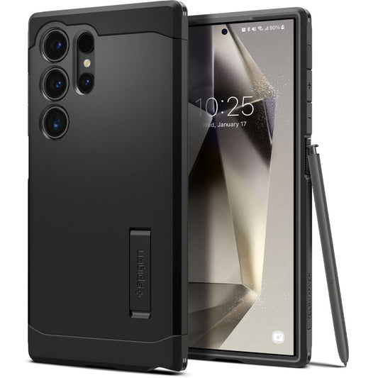 Θήκη για Samsung Galaxy S24 Ultra S928, Spigen, Tough Armor, Μαύρο