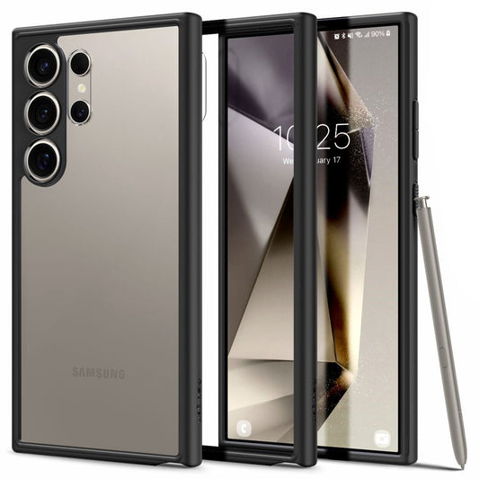 Θήκη για Samsung Galaxy S24 Ultra S928, Spigen, Ultra Hybrid, Μαύρο