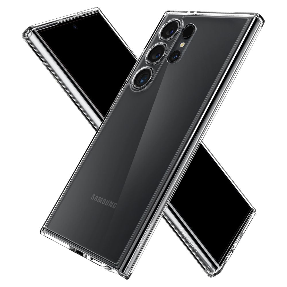 Θήκη για Samsung Galaxy S24 Ultra S928, Spigen, Ultra Hybrid, Διαφανής ACS07292