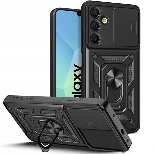 Θήκη για Samsung Galaxy A16 5G A166 / A16 4G A165, Tech-Protect, CamShield Pro, Μαύρο