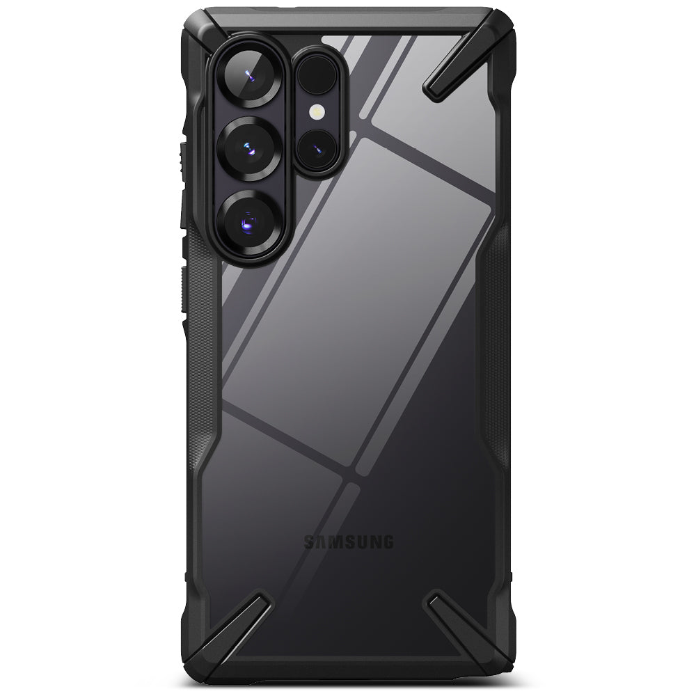 Θήκη για Samsung Galaxy S25 Ultra S938, Ringke, Fusion X, Μαύρη