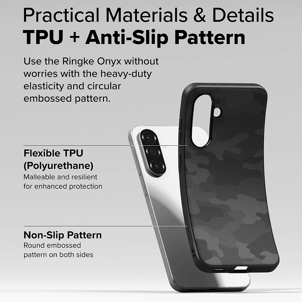 Θήκη για Samsung Galaxy A56 A566 / A36 A366, Ringke, Onyx Camo, Μαύρη