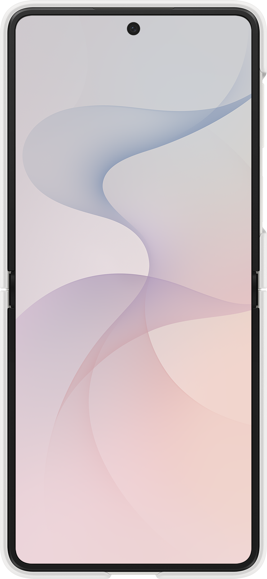 Θήκη για Samsung Galaxy Z Flip8 F776, Silicone Ring Magnet, Λευκό EF-EF776CWEGWW