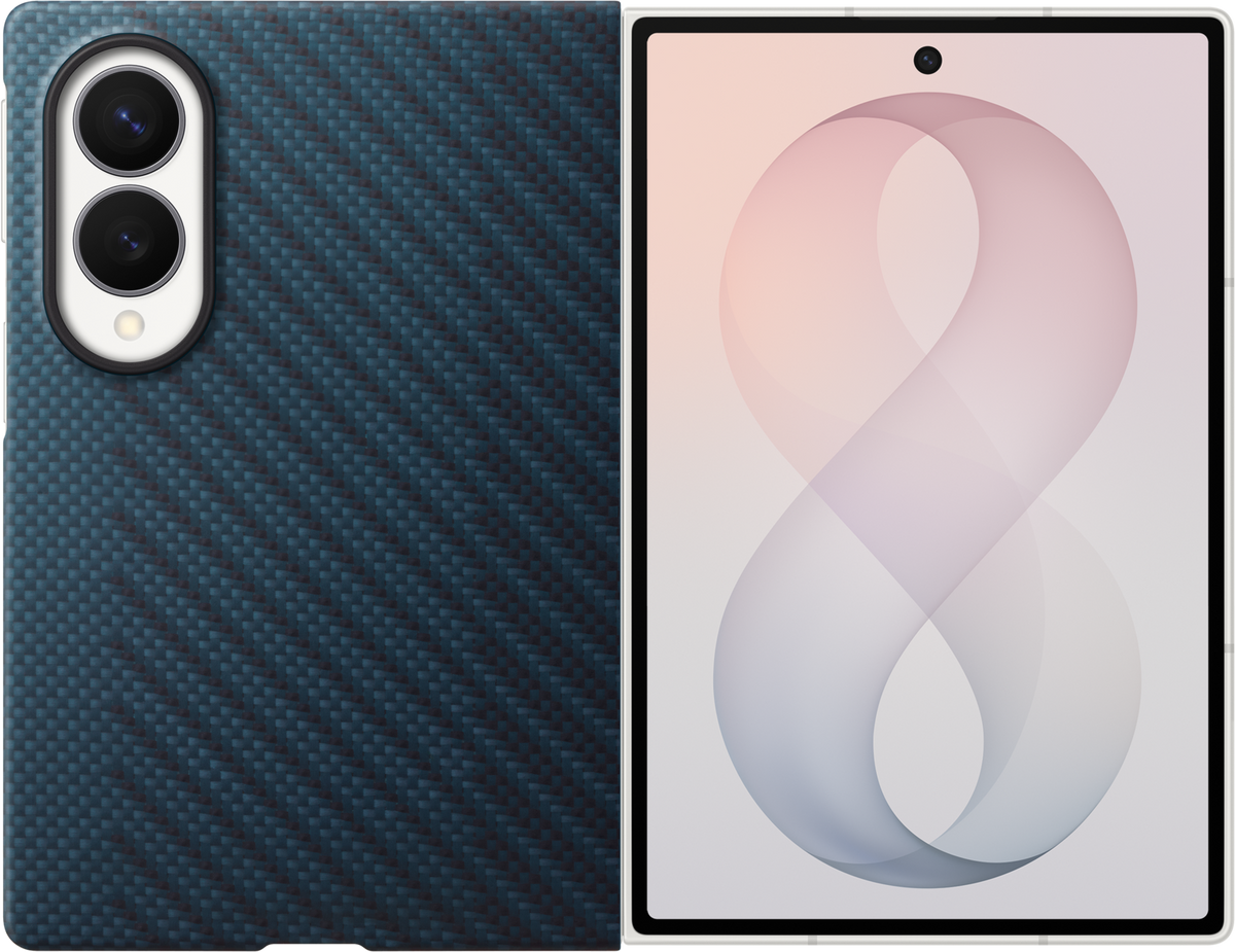 Θήκη για Samsung Galaxy Z Fold8 F971, Θήκη Carbon Magnet, Μπλε EF-KF971SNEGWW