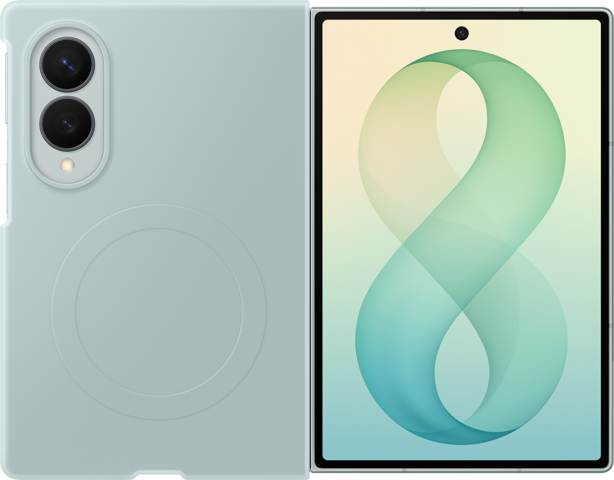 Θήκη για Samsung Galaxy Z Fold8 F971, Θήκη Σιλικόνης με Μαγνήτη, Πράσινο EF-EF971CGEGWW