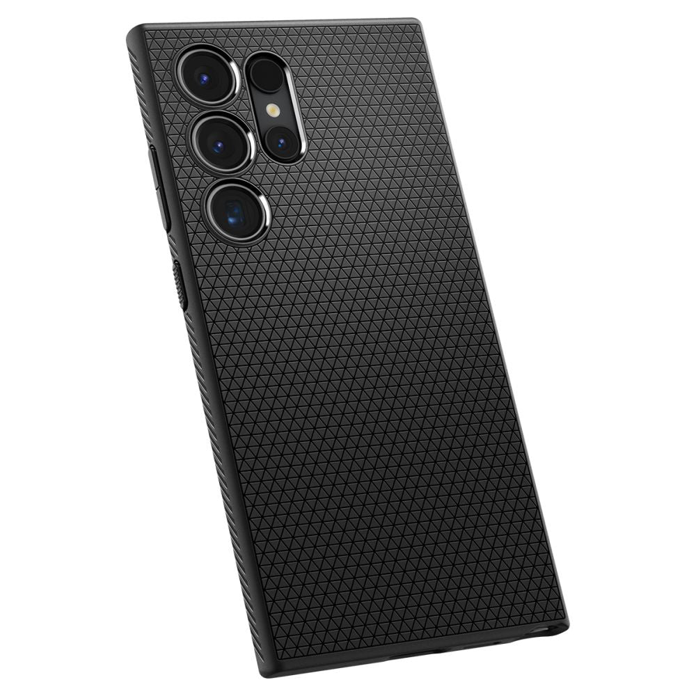 Θήκη για Samsung Galaxy S24 Ultra S928, Spigen, Liquid Air, Μαύρη ACS07287
