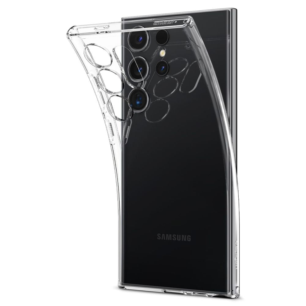Θήκη για Samsung Galaxy S24 Ultra S928, Spigen, υγρό κρύσταλλο, διαφανής ACS07283
