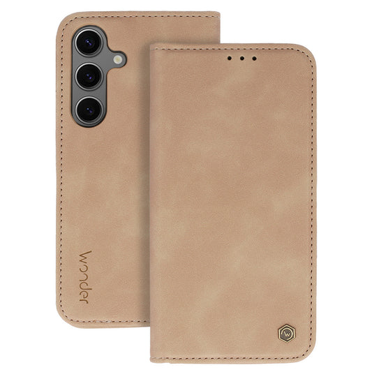 Θήκη για Samsung Galaxy A16 5G A166 / A16 4G A165, Wonder, Prime, καφέ