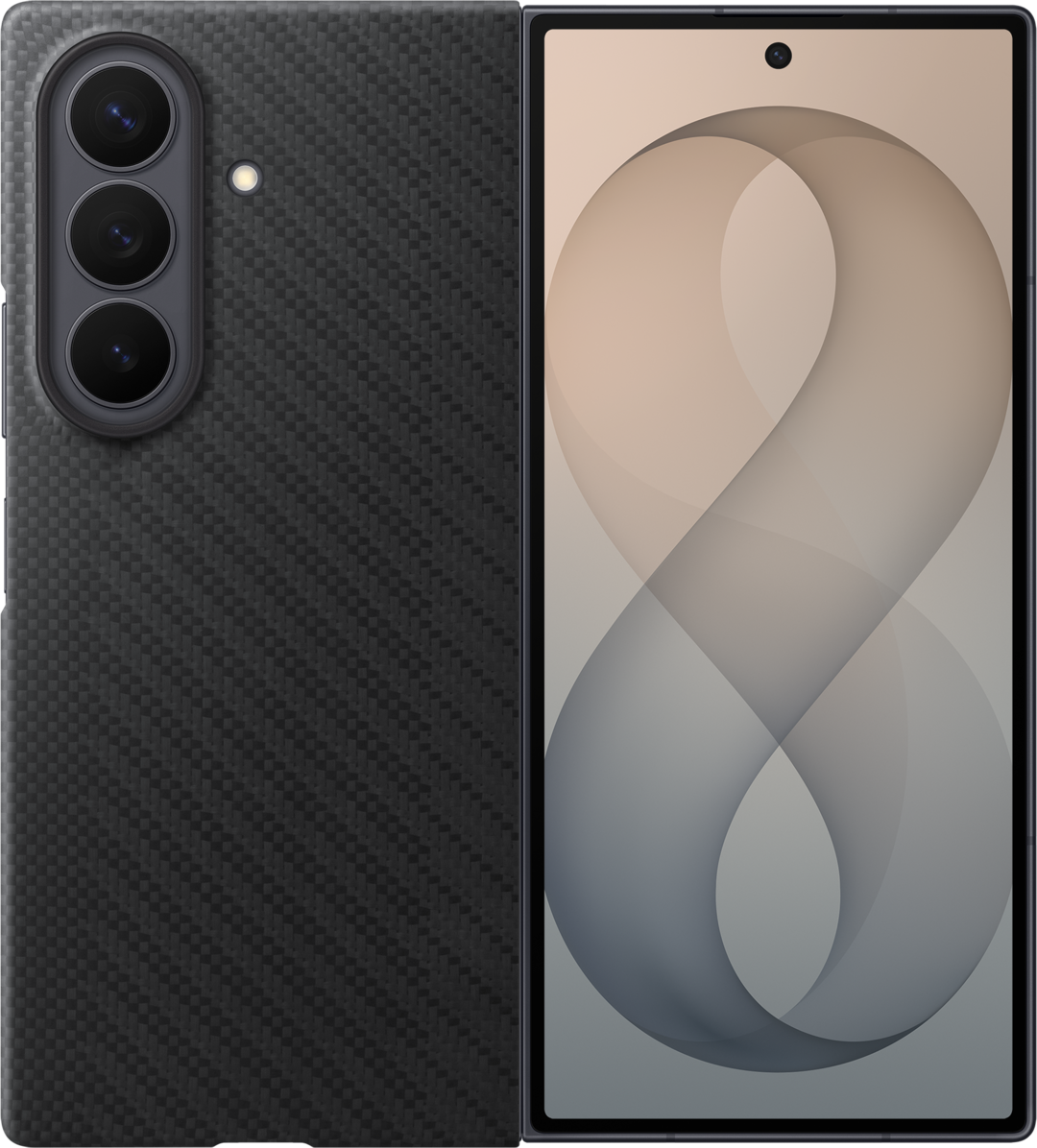 Θήκη για Samsung Galaxy Z Fold8 Ultra F976, Carbon Magnet Case, Μαύρη EF-KF976SBEGWW