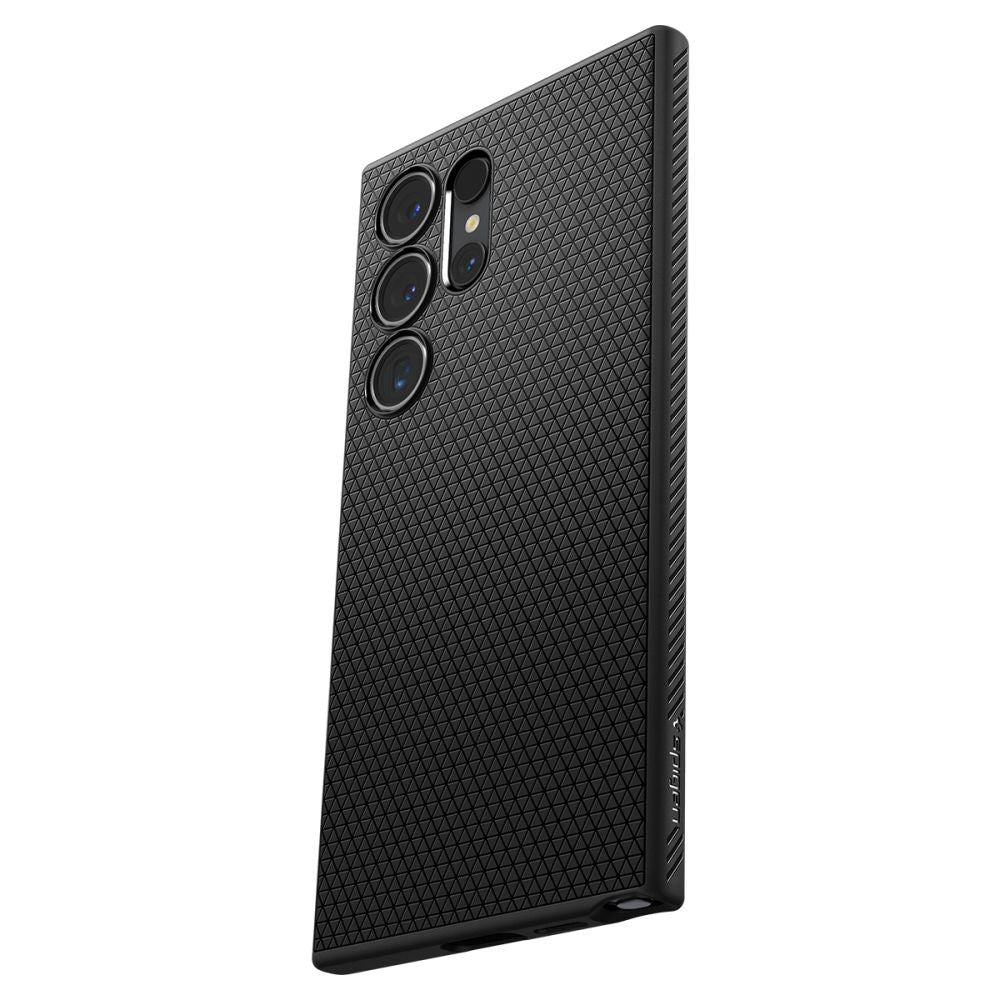 Θήκη για Samsung Galaxy S24 Ultra S928, Spigen, Liquid Air, Μαύρη ACS07287