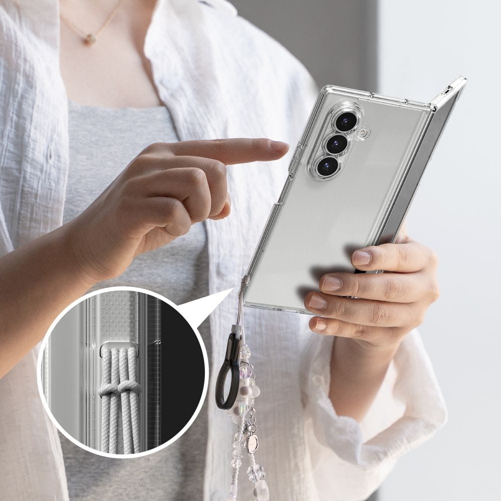 Θήκη για Samsung Galaxy Z Fold7 F966, Ringke, Fusion, Διάφανη